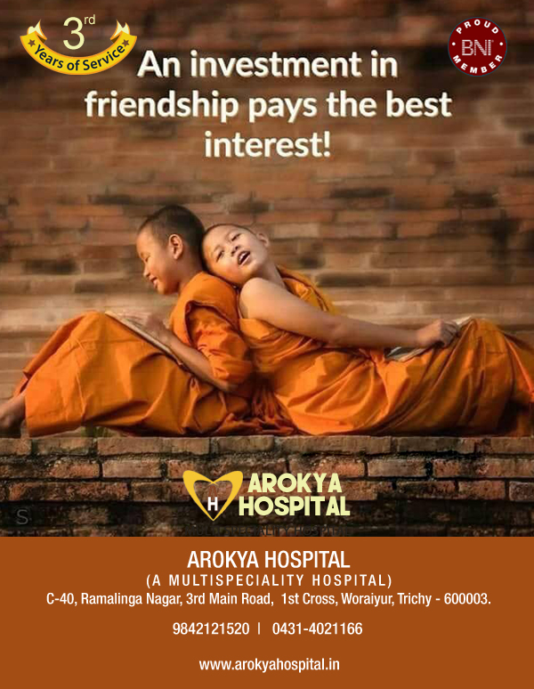 An investment in friendship pays the best interest!