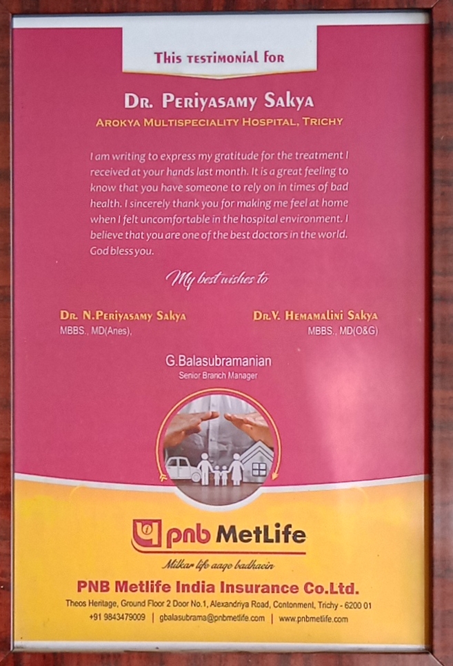 Testimonial from PNB Metlife India Insurance Co.Ltd